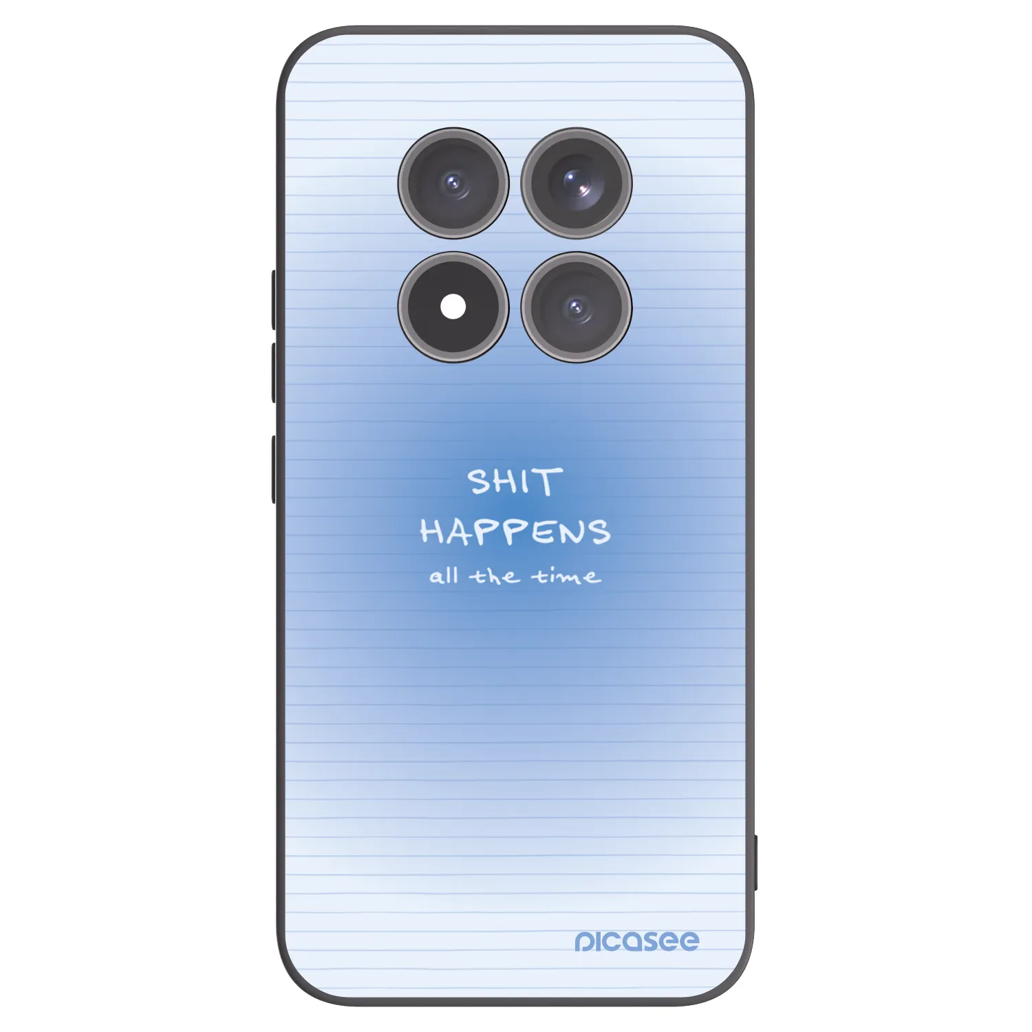 Picasee fekete szilikon tok az alábbi mobiltelefonokra Xiaomi Redmi Note 15 Pro+ - Oops Memo