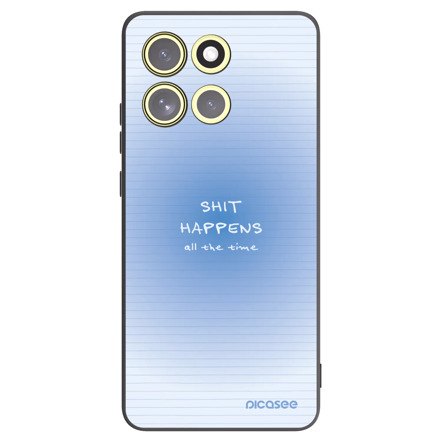 Picasee fekete szilikon tok az alábbi mobiltelefonokra Motorola Moto G86 Power 5G - Oops Memo