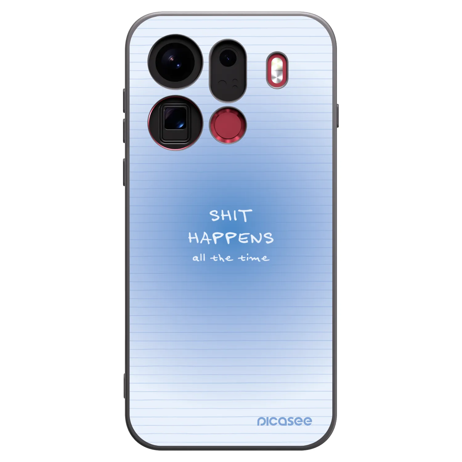 Picasee fekete szilikon tok az alábbi mobiltelefonokra OPPO Find X9 Pro - Oops Memo