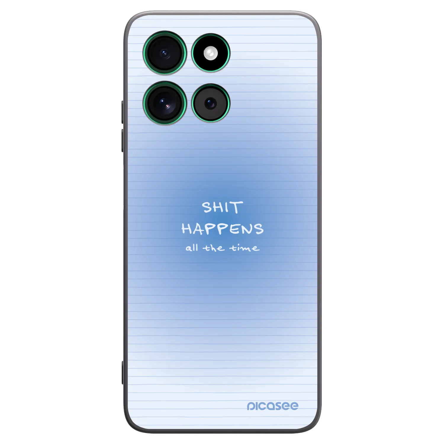 Picasee fekete szilikon tok az alábbi mobiltelefonokra Motorola Moto G57 Power - Oops Memo