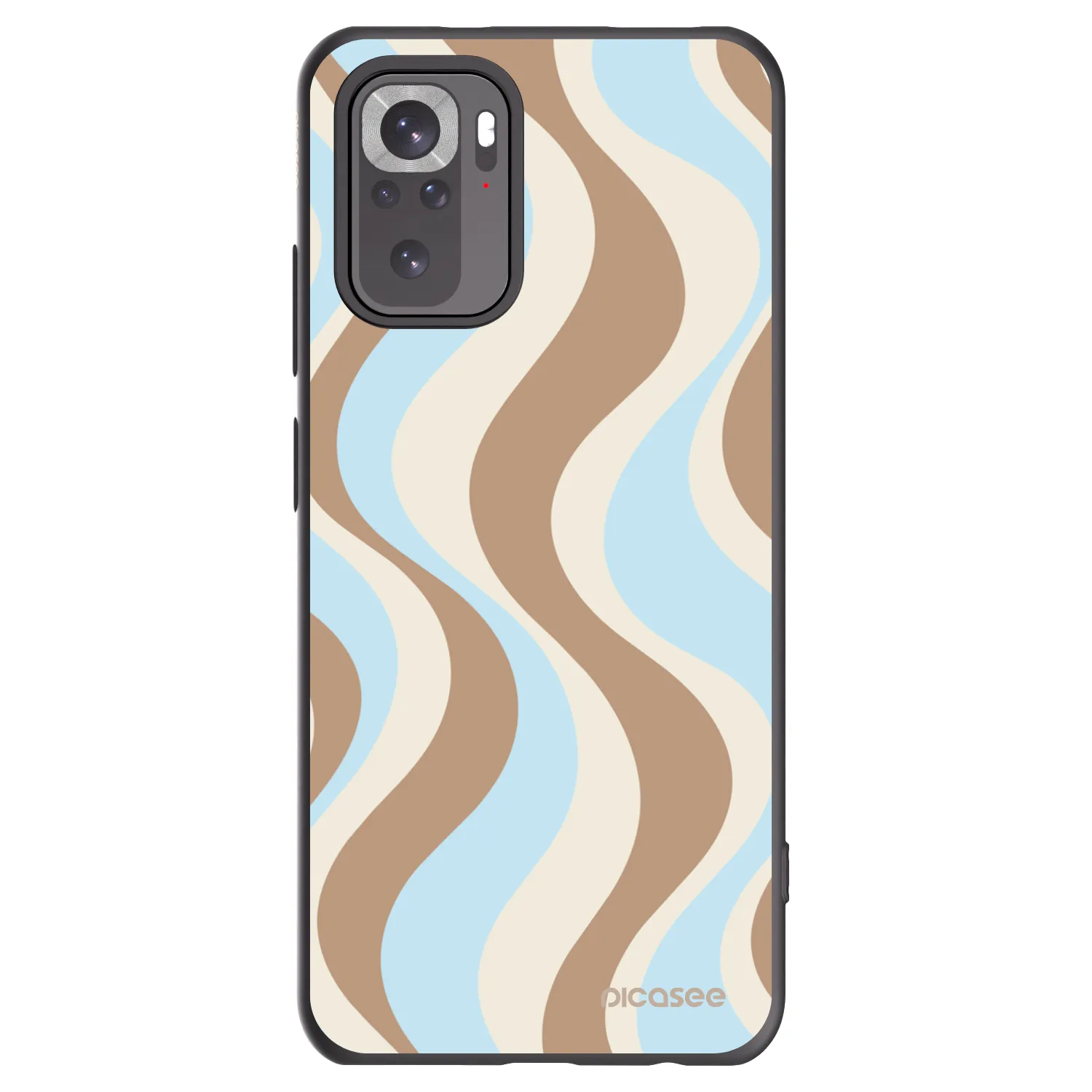 Picasee fekete szilikon tok az alábbi mobiltelefonokra Xiaomi Redmi Note 10 - Abanico Days