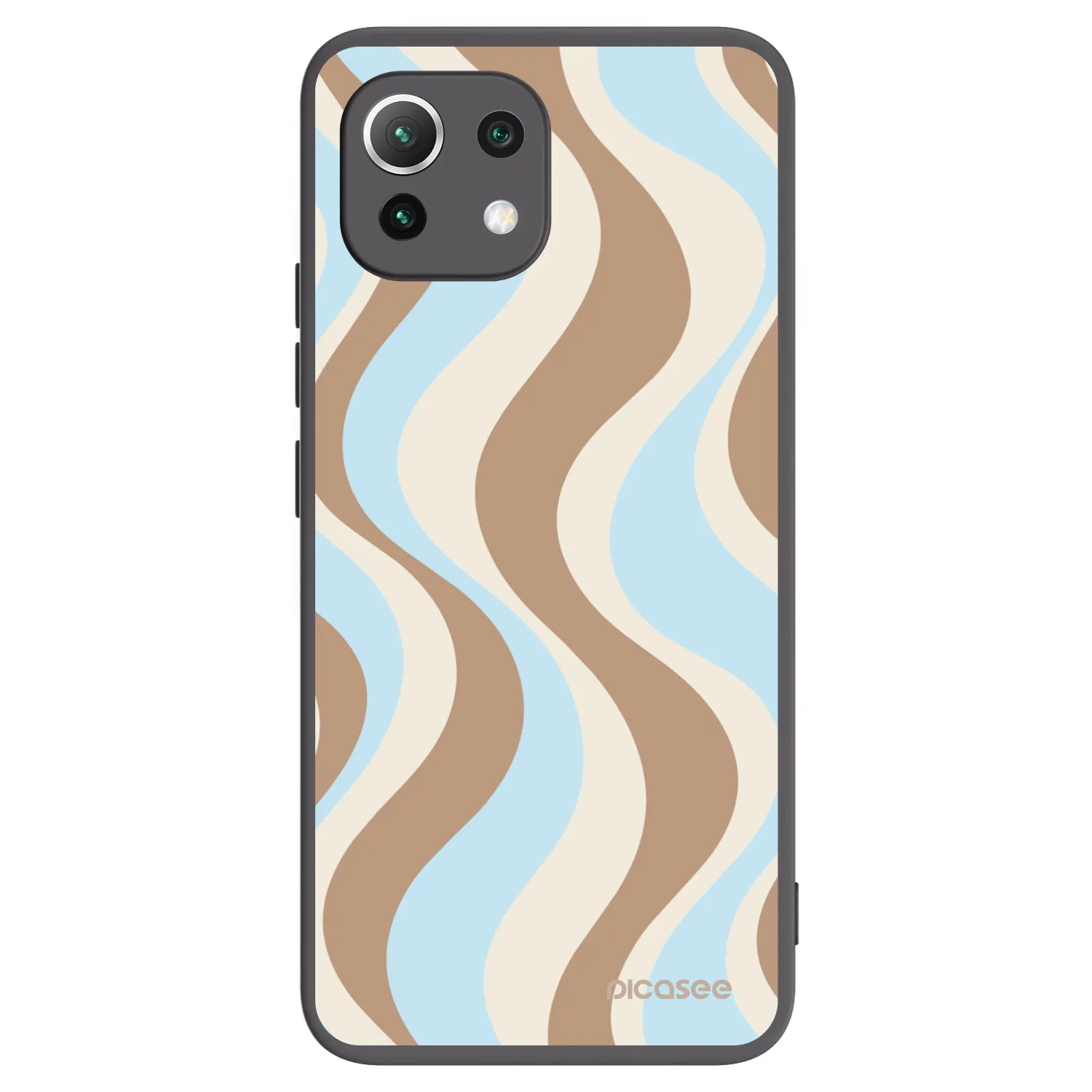 Picasee fekete szilikon tok az alábbi mobiltelefonokra Xiaomi Mi 11 Lite - Abanico Days