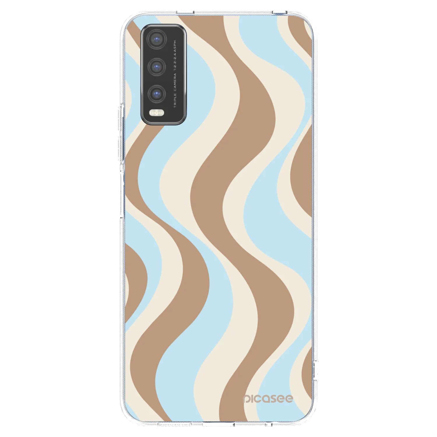 Picasee átlátszó szilikon tok az alábbi mobiltelefonokra Vivo Y20s - Abanico Days