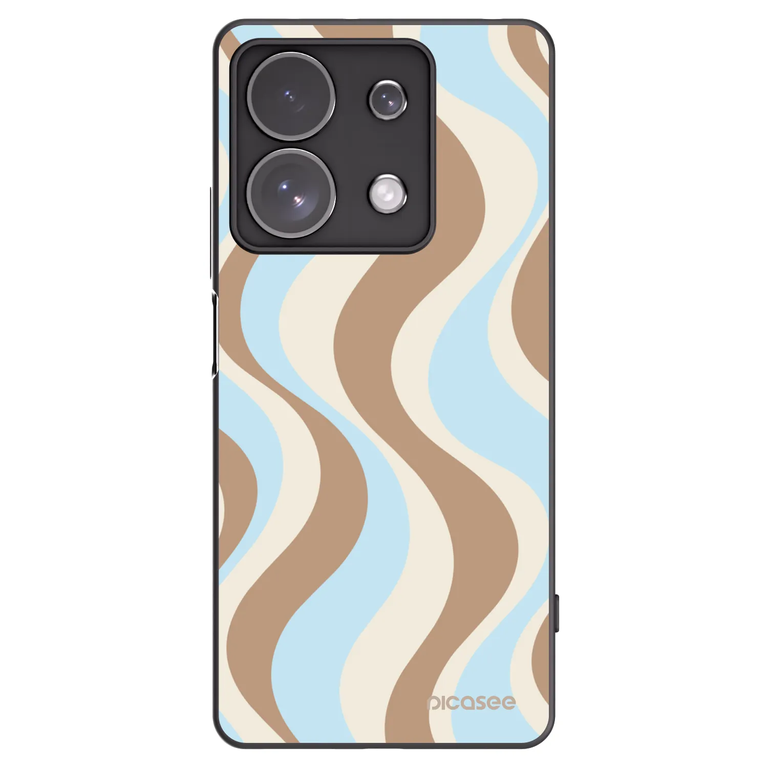 Picasee fekete szilikon tok az alábbi mobiltelefonokra Xiaomi Redmi Note 13 Pro 4G - Abanico Days