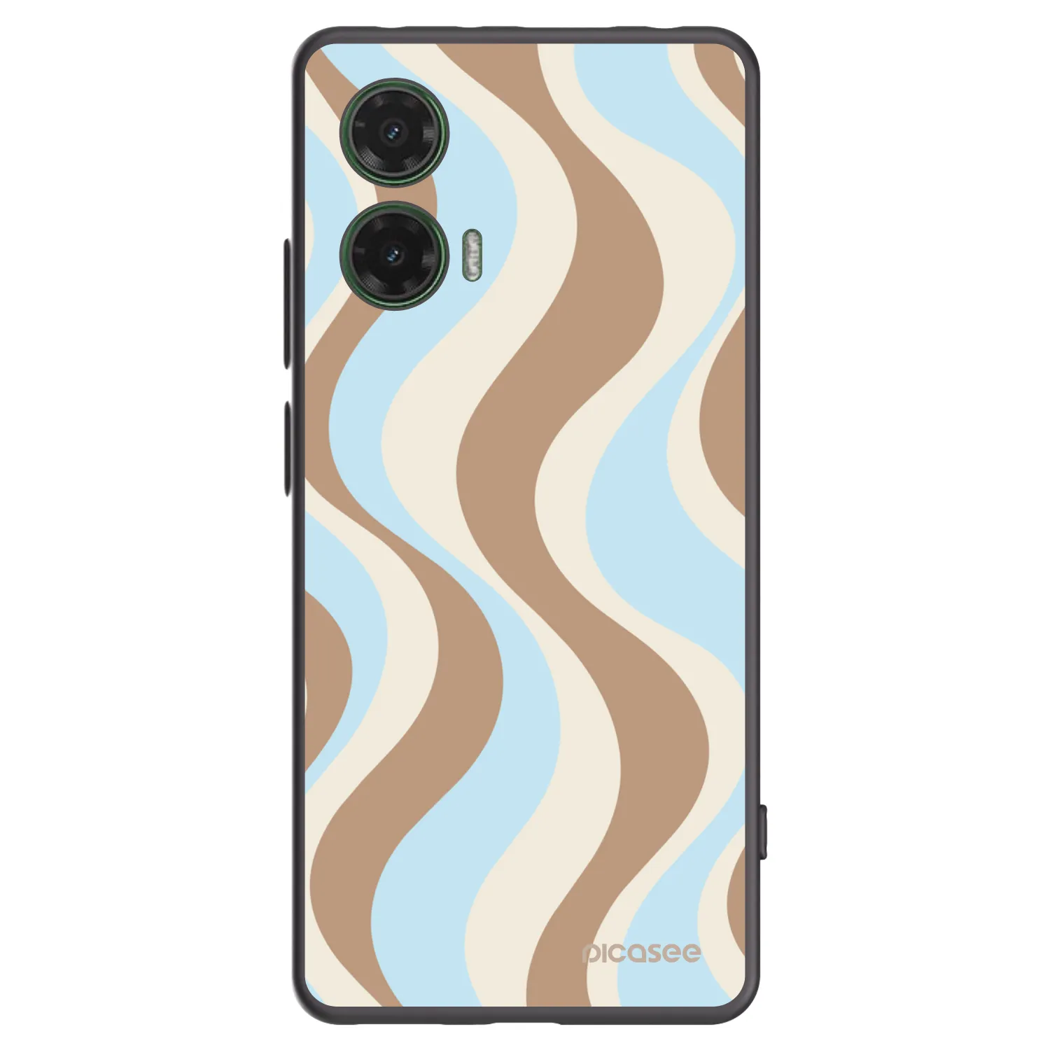 Picasee fekete szilikon tok az alábbi mobiltelefonokra Motorola Moto G35 5G - Abanico Days