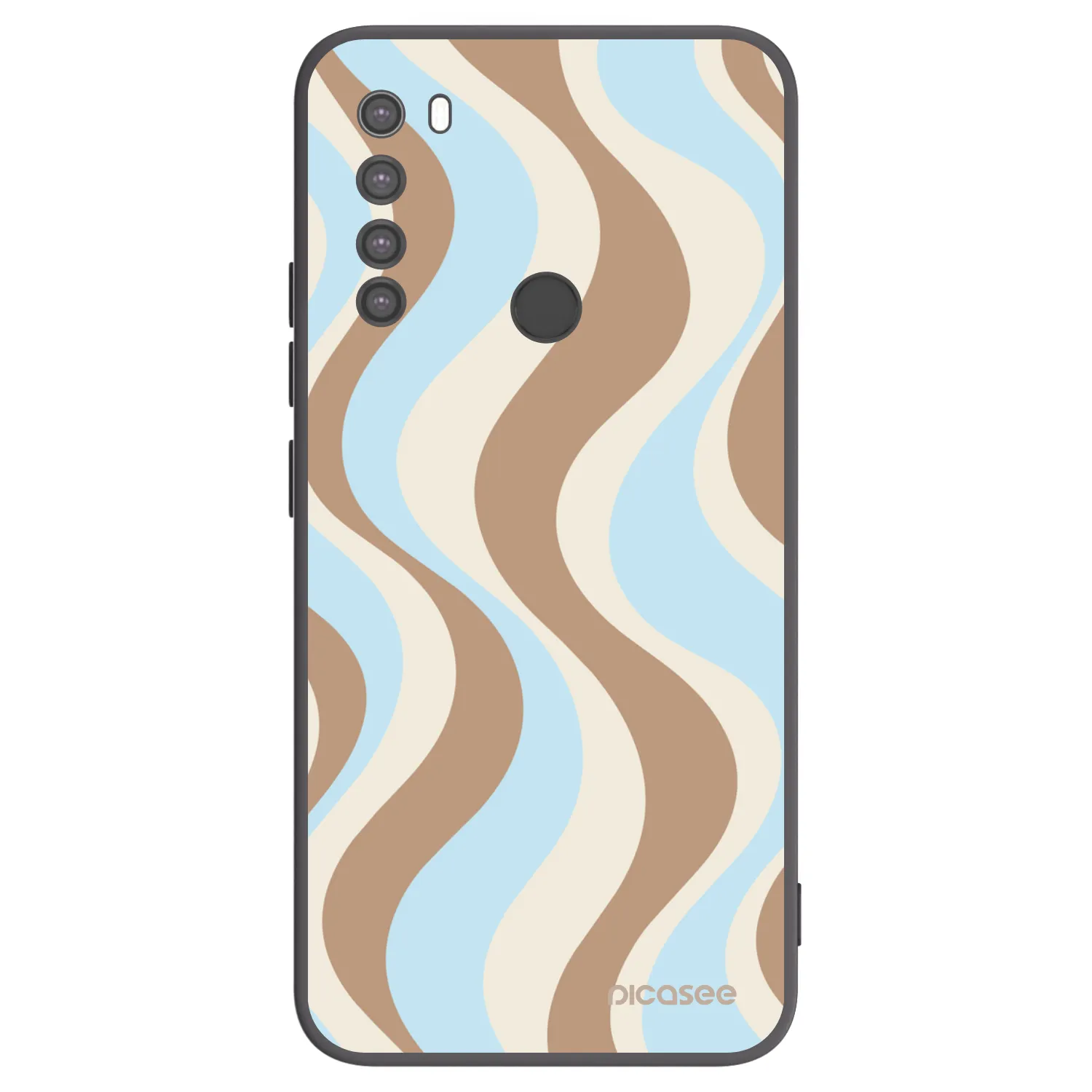 Picasee fekete szilikon tok az alábbi mobiltelefonokra Xiaomi Redmi Note 8 - Abanico Days