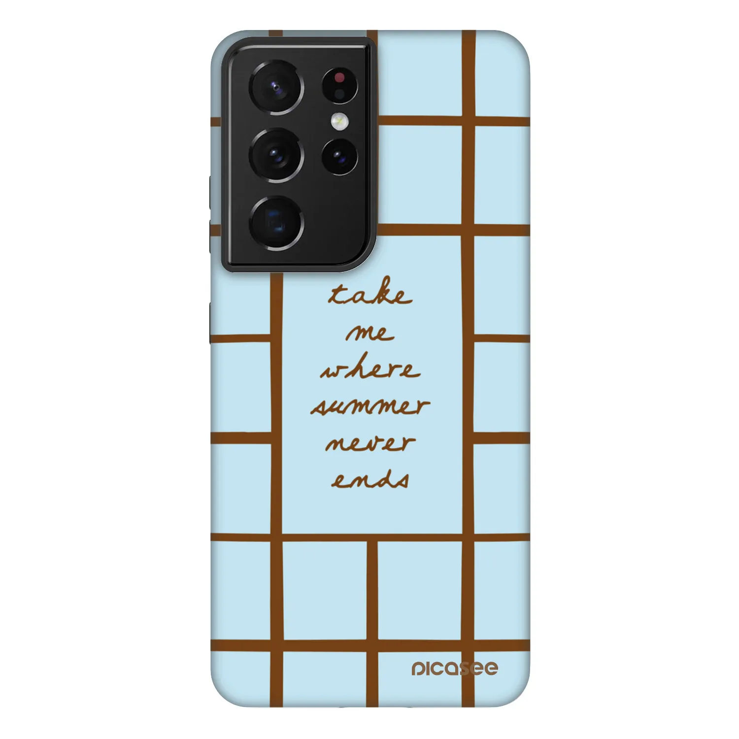Picasee Fashion Case Samsung Galaxy S21 Ultra 5G G998B - Shutter Season