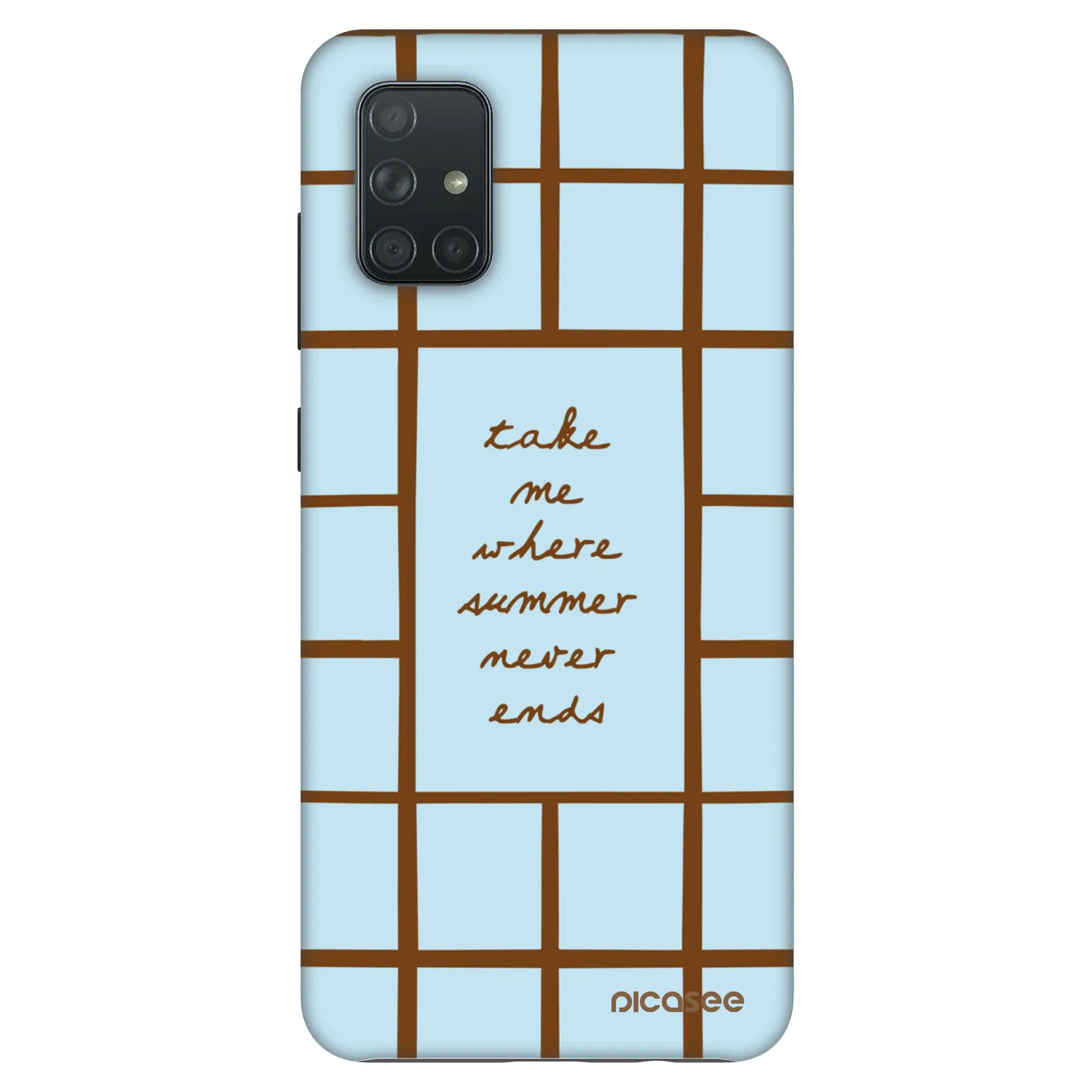 Picasee Fashion Case Samsung Galaxy A71 A715F - Shutter Season