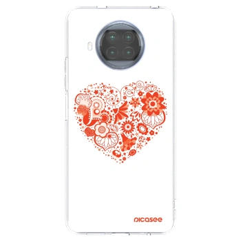 Picasee átlátszó szilikon tok az alábbi mobiltelefonokra Xiaomi Mi 10T Lite - Big heart