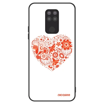 Szilikon tok erre a típusra Xiaomi Redmi Note 9 - Big heart