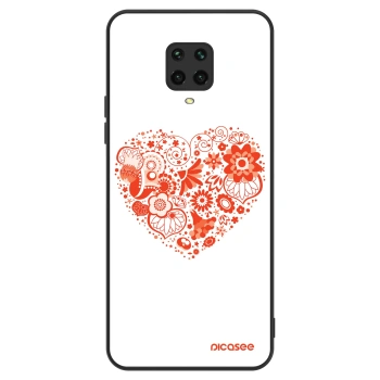 Szilikon tok erre a típusra Xiaomi Redmi Note 9 Pro - Big heart