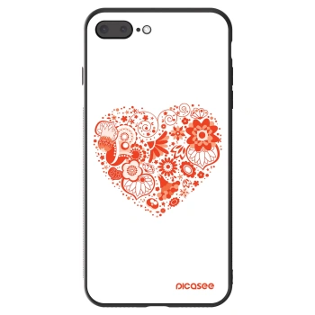 Szilikon tok erre a típusra Apple iPhone 7 Plus - Big heart