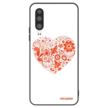 Szilikon tok erre a típusra Huawei P30 - Big heart