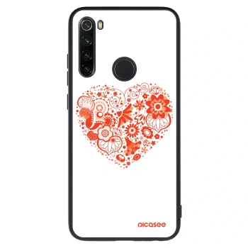 Szilikon tok erre a típusra Xiaomi Redmi Note 8 - Big heart