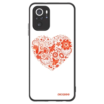 Szilikon tok erre a típusra Xiaomi Redmi Note 10 - Big heart