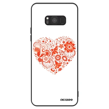 Szilikon tok erre a típusra Samsung Galaxy S8 G950F - Big heart