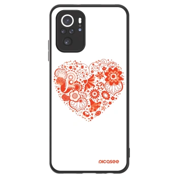 Szilikon tok erre a típusra Xiaomi Redmi Note 10S - Big heart