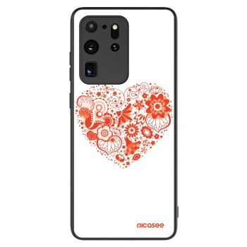 Szilikon tok erre a típusra Samsung Galaxy S20 Ultra 5G G988F - Big heart