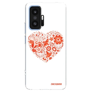 Picasee átlátszó szilikon tok az alábbi mobiltelefonokra Xiaomi 11T Pro - Big heart