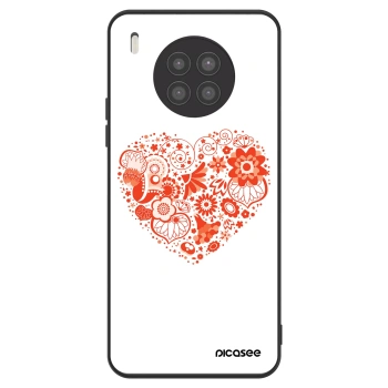 Szilikon tok erre a típusra Huawei Nova 8i - Big heart