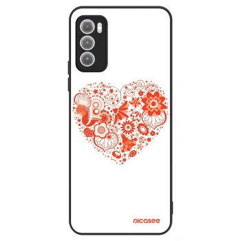 Szilikon tok erre a típusra Motorola Moto G60 - Big heart