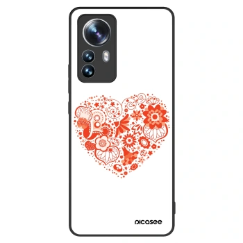 Szilikon tok erre a típusra Xiaomi 12 Pro - Big heart