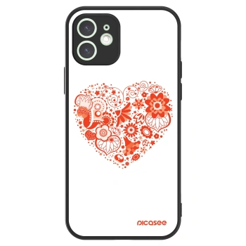 Picasee ULTIMATE CASE MagSafe Apple iPhone 12 - készülékre - Big heart
