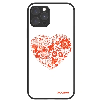 Picasee ULTIMATE CASE MagSafe Apple iPhone 12 Pro - készülékre - Big heart