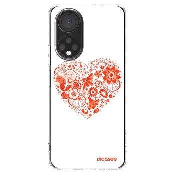 Picasee átlátszó szilikon tok az alábbi mobiltelefonokra Honor X7 - Big heart