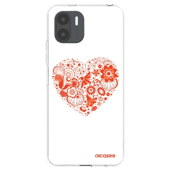 Picasee átlátszó szilikon tok az alábbi mobiltelefonokra Xiaomi Redmi A2 - Big heart
