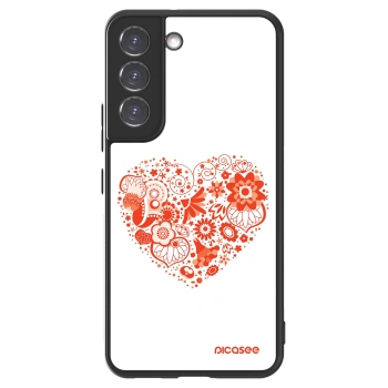 Picasee ULTIMATE CASE PowerShare Samsung Galaxy S22 5G - készülékre - Big heart