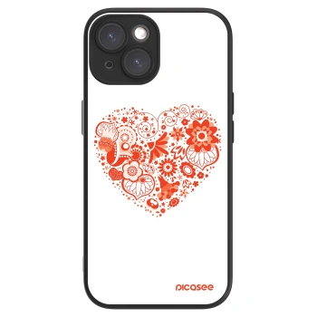 Picasee ULTIMATE CASE MagSafe Apple iPhone 15 - készülékre - Big heart