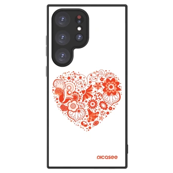 Picasee ULTIMATE CASE PowerShare Samsung Galaxy S24 Ultra S928B 5G - készülékre - Big heart