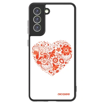 Picasee ULTIMATE CASE PowerShare Samsung Galaxy S21 FE 5G - készülékre - Big heart