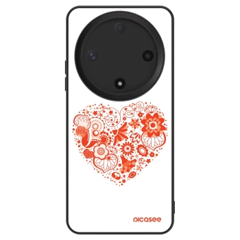 Szilikon tok erre a típusra Honor Magic6 Lite 5G - Big heart