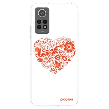 Picasee átlátszó szilikon tok az alábbi mobiltelefonokra Xiaomi Redmi Note 12 Pro 4G - Big heart