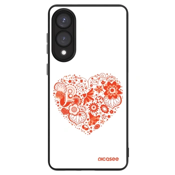 Szilikon tok erre a típusra Samsung Galaxy S25 Edge 5G - Big heart