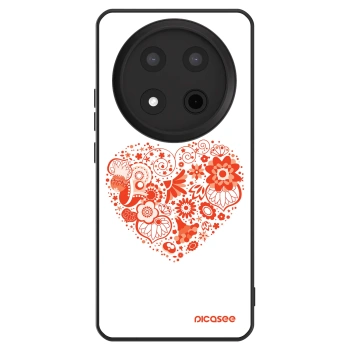 Szilikon tok erre a típusra Honor Magic7 Lite 5G - Big heart