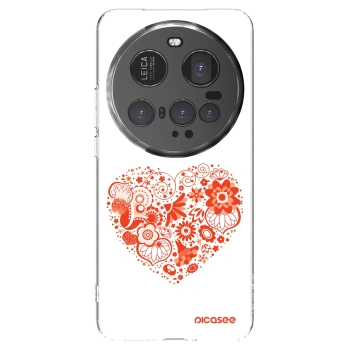 Picasee átlátszó szilikon tok az alábbi mobiltelefonokra Xiaomi 15 Ultra - Big heart