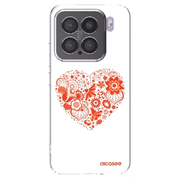 Picasee átlátszó szilikon tok az alábbi mobiltelefonokra Xiaomi 15 - Big heart