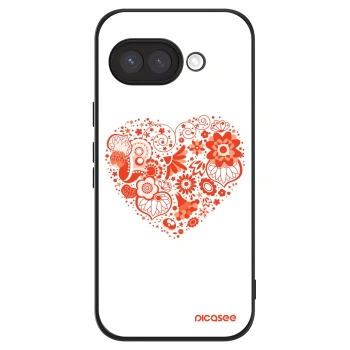 Szilikon tok erre a típusra Google Pixel 9a - Big heart