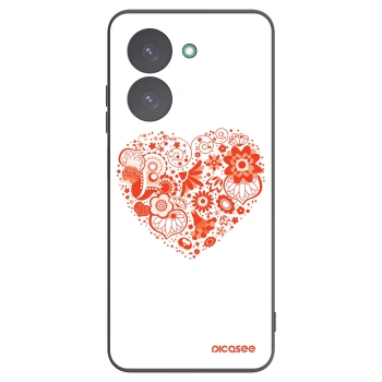 Picasee fekete szilikon tok az alábbi mobiltelefonokra Xiaomi Redmi A5 - Big heart