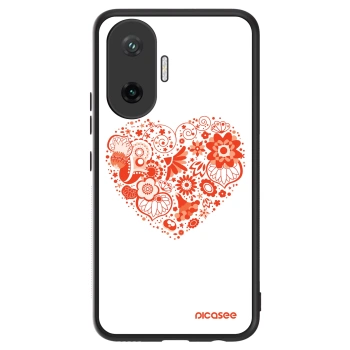 Szilikon tok erre a típusra Xiaomi Poco F7 Pro 5G - Big heart