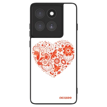 Szilikon tok erre a típusra Motorola Edge 60 Pro - Big heart