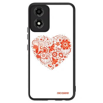 Szilikon tok erre a típusra Motorola Moto E14 - Big heart