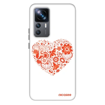 Szilikon tok erre a típusra Xiaomi 12T Pro - Big heart