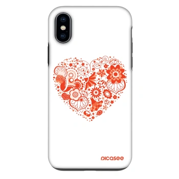 Szilikon tok erre a típusra Apple iPhone X/XS - Big heart