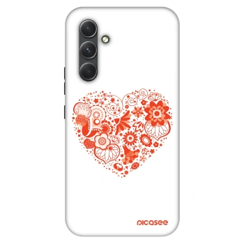 Szilikon tok erre a típusra Samsung Galaxy A54 5G A546B - Big heart