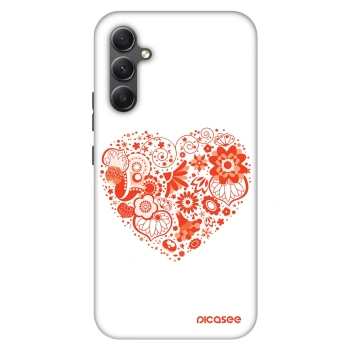 Szilikon tok erre a típusra Samsung Galaxy A34 5G A346B - Big heart