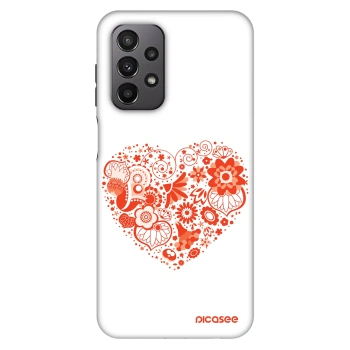 Szilikon tok erre a típusra Samsung Galaxy A23 A236B 5G - Big heart